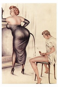 softcore antique drawings